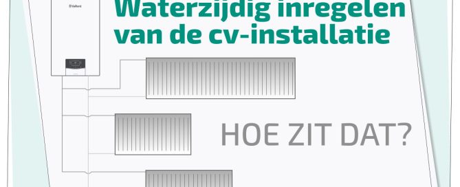 Gasverbruik verminderen door waterzijdig inregelen